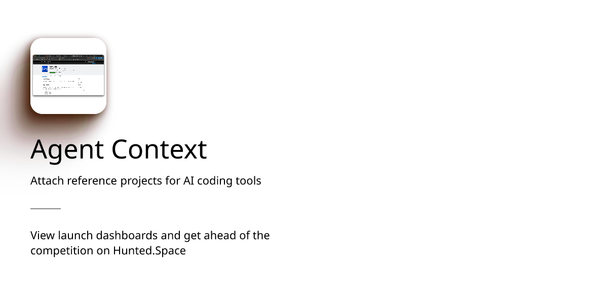Agent Context - Attach reference projects for AI coding tools | Product ...