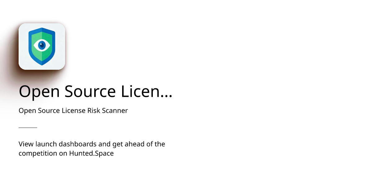 Open Source License Risk Scanner - Open Source License Risk Scanner ...