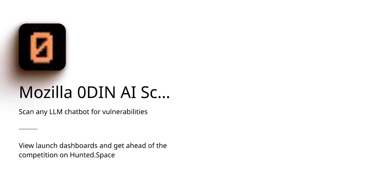 Mozilla 0DIN AI Scanner - Scan any LLM chatbot for vulnerabilities ...